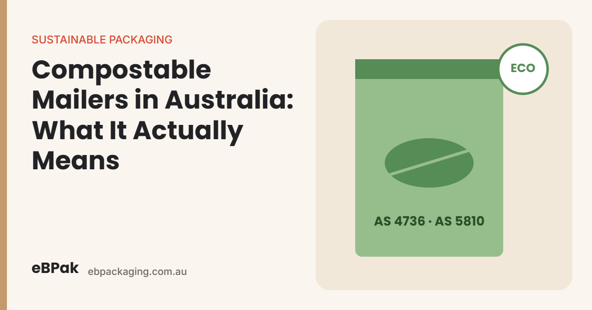 Compostable mailers in Australia: what compostable means