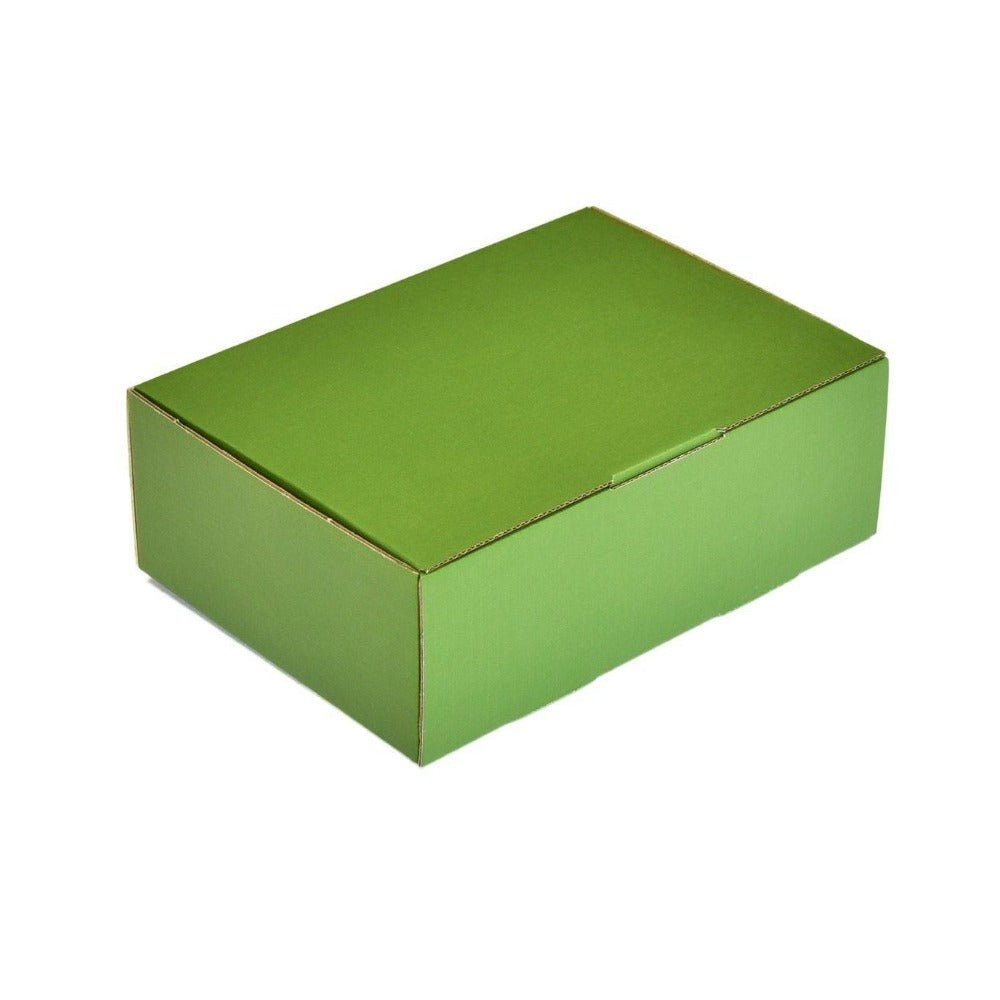 Green Diecut Mailing Boxes