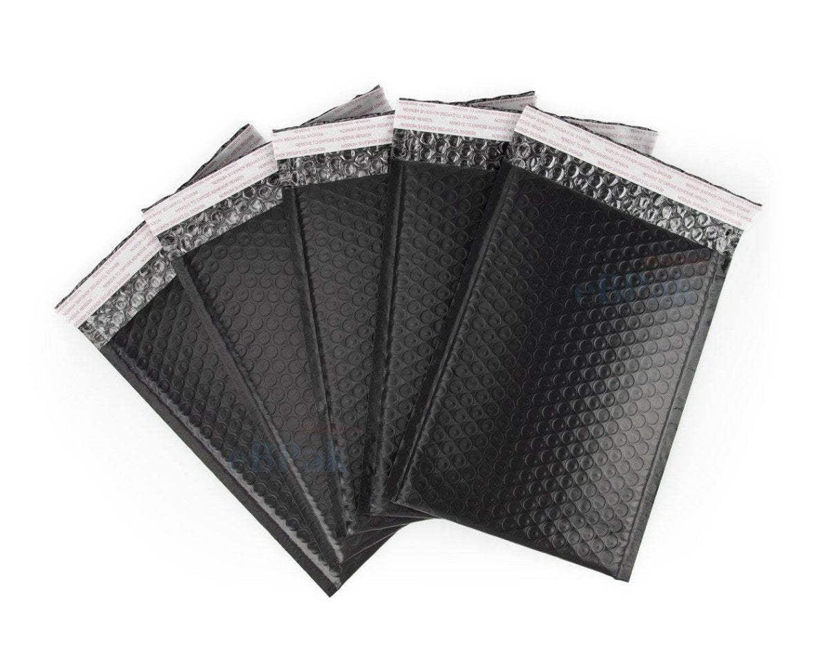 Black Poly Bubble Mailers