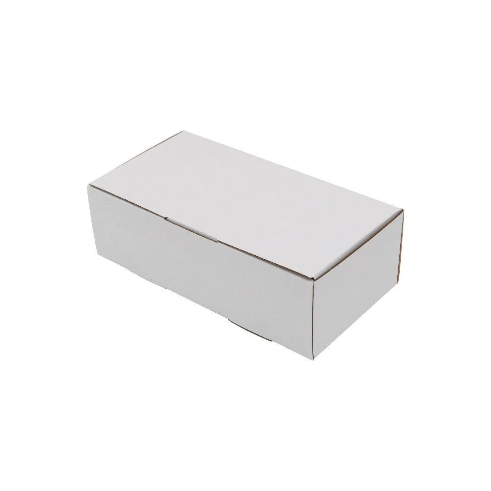 205 x 155 x 130mm Die cut White Mailing Box B231
