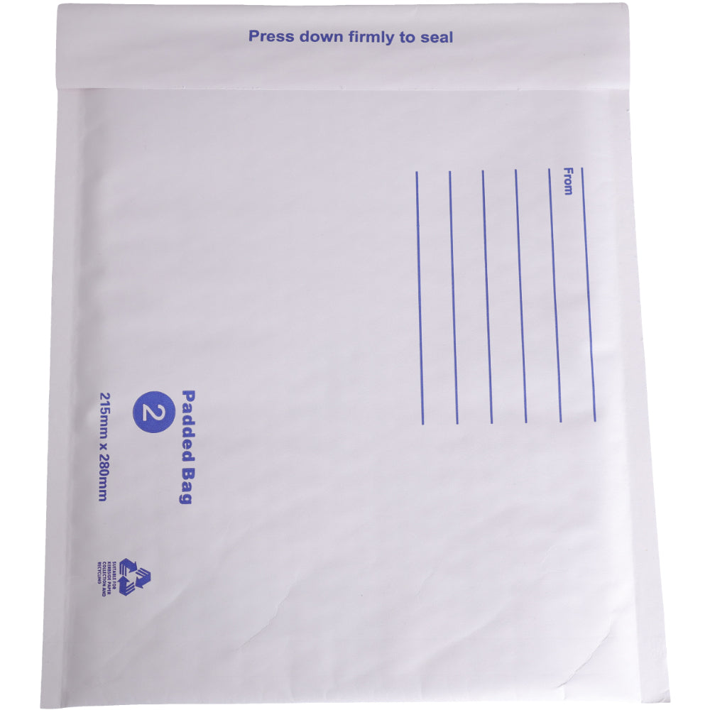 Bubble Padded Envelope 02 215 x 280mm White
