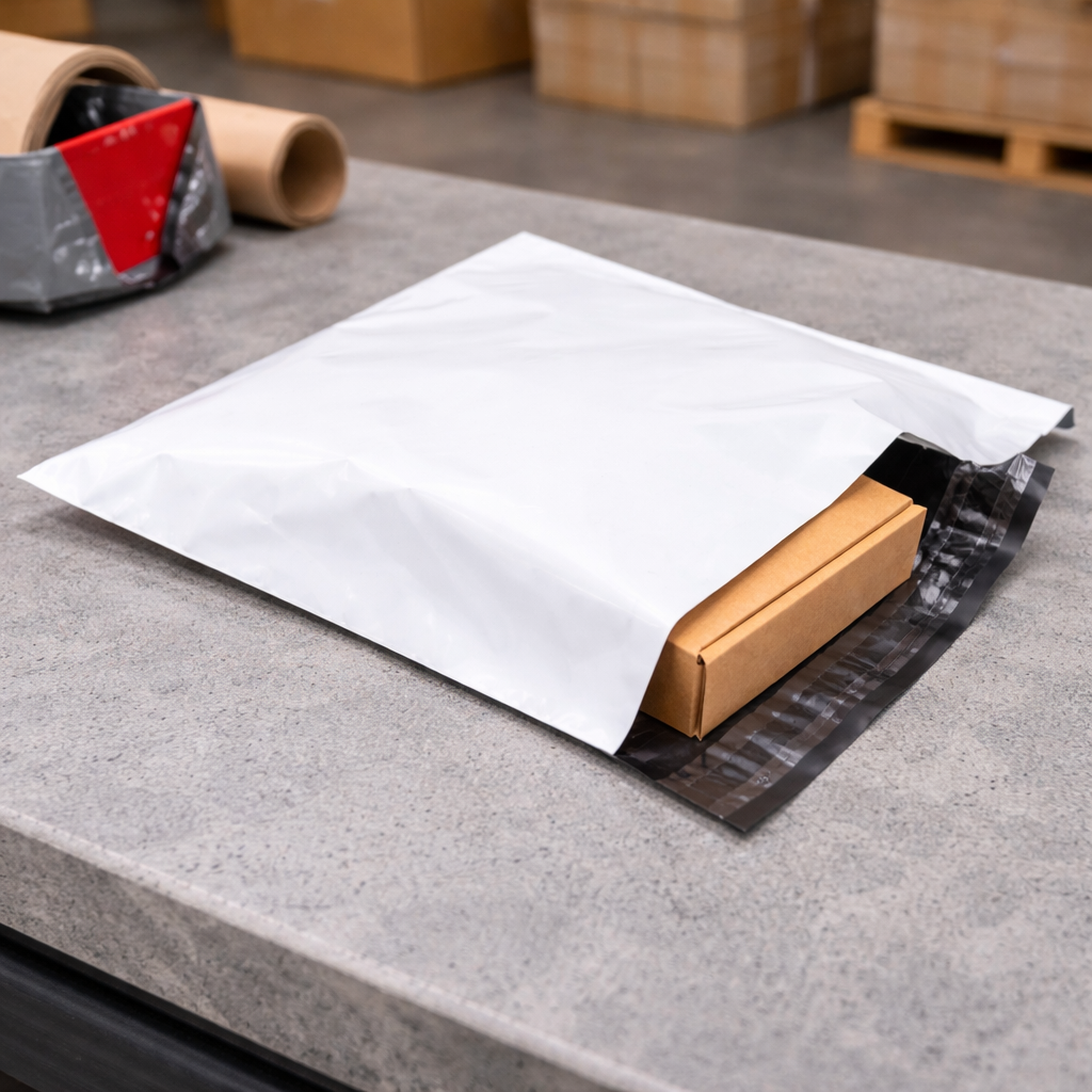 Mailing Satchel #10 950mm x 950mm Poly Mailer White