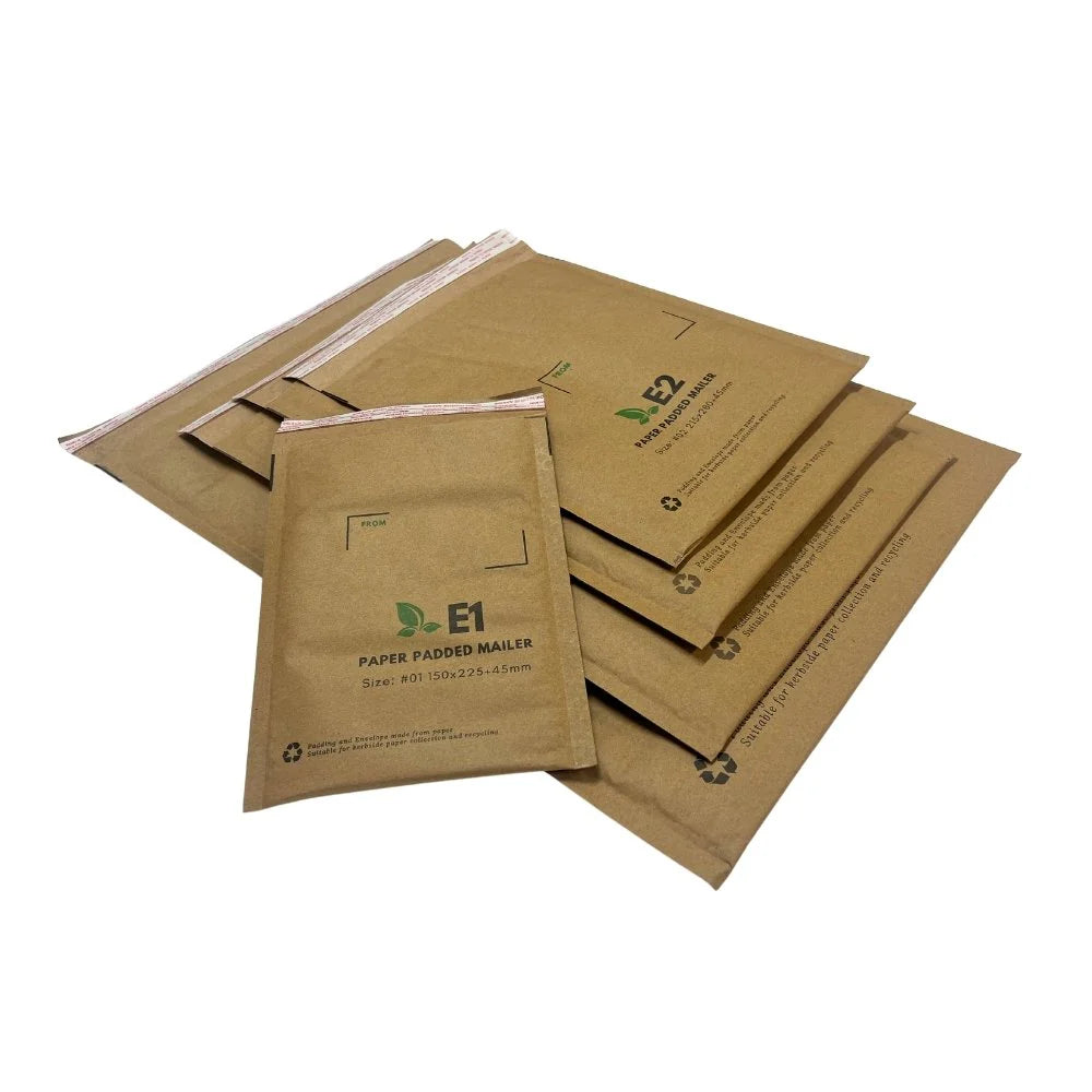 Honeycomb Compostable Paper Padded Mailer 00 E0 125 x 160mm