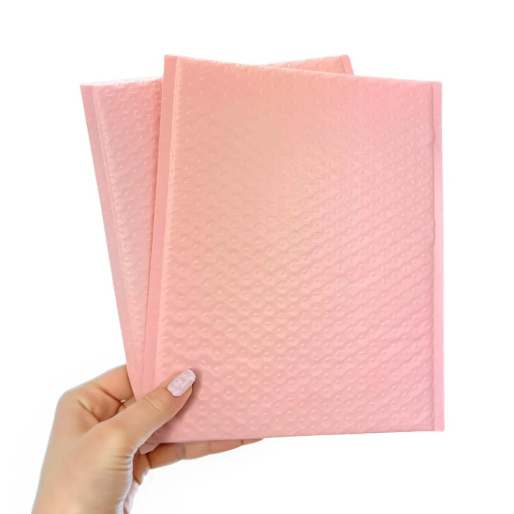 Poly Bubble Mailer G0 00 100 x 180mm Rose Pink