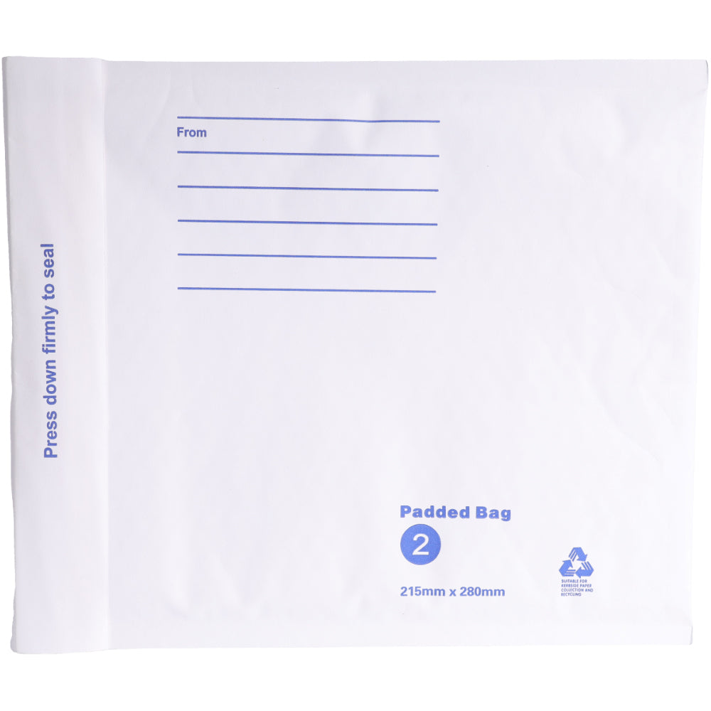 Bubble Padded Envelope 02 215 x 280mm White
