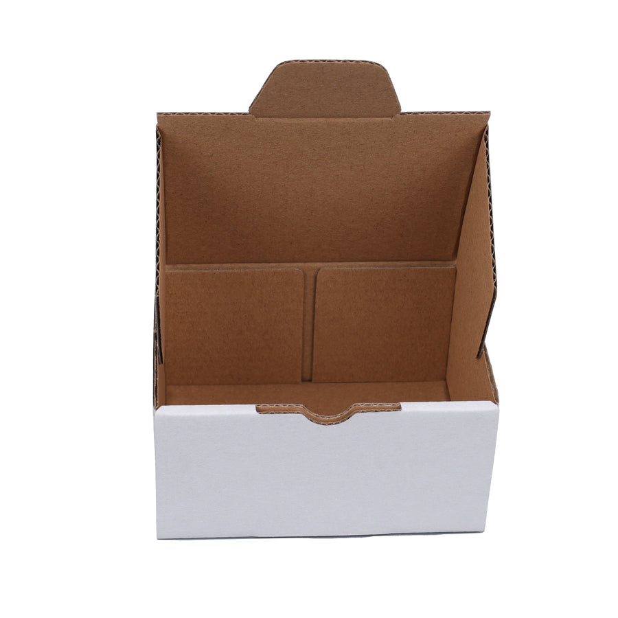 100 x 75 x 50mm Diecut Mailing Box White B110