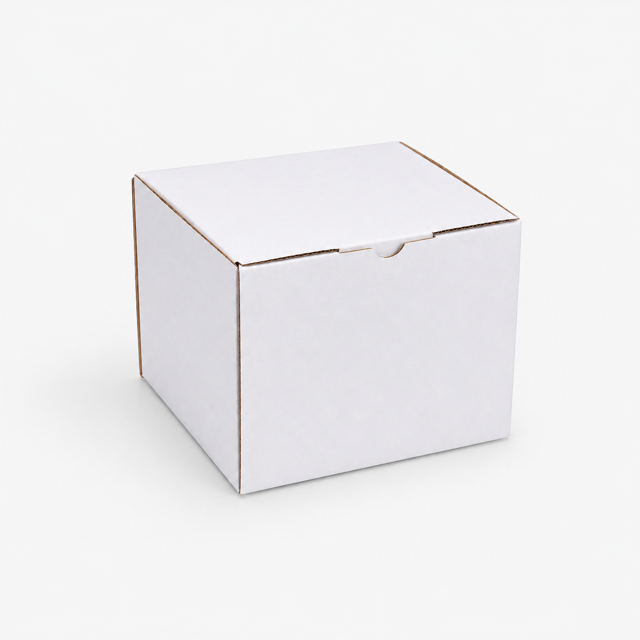 115 x 80 x 100mm Die Cut White Mailing Box B532
