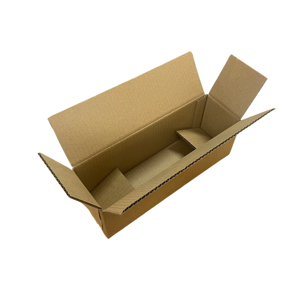 Mailing Box for Wine 355 x 110 x 120mm Brown B956