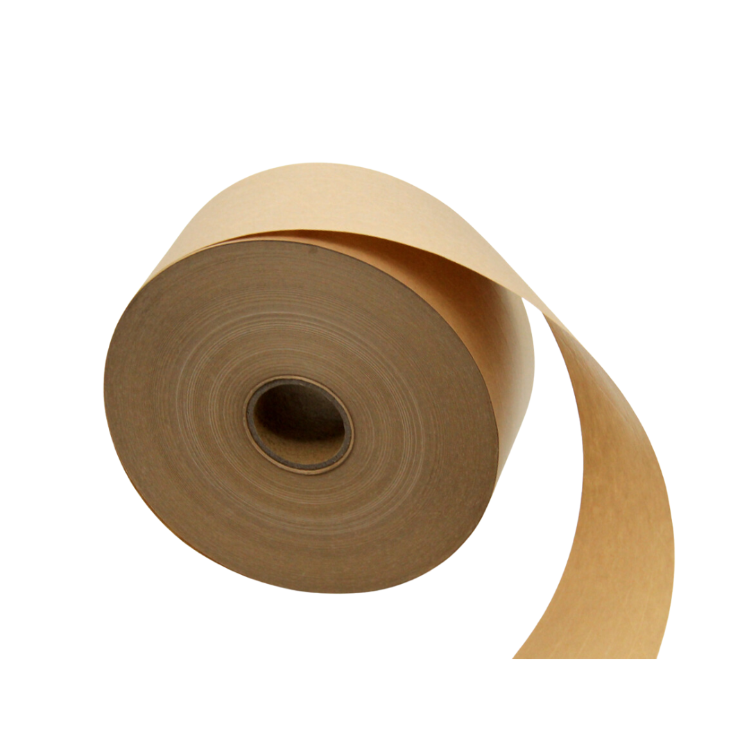 Water Activated Reinforced Gummed Kraft Paper Tape 60mm x 305m x6
