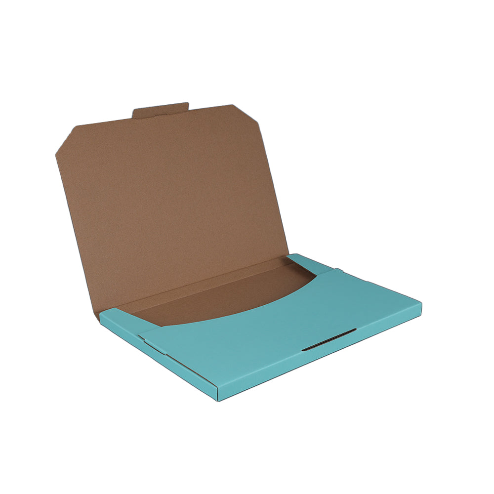 310 x 220 x 16mm A4 Superflat Mint Blue Postal Box B350