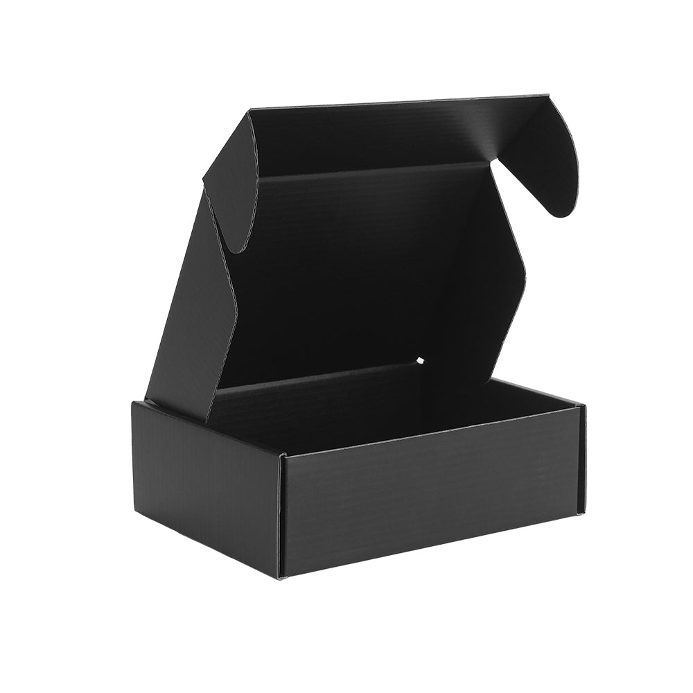 174 x 128 x 53mm Premium Tuck Full Black Mailing Box B191