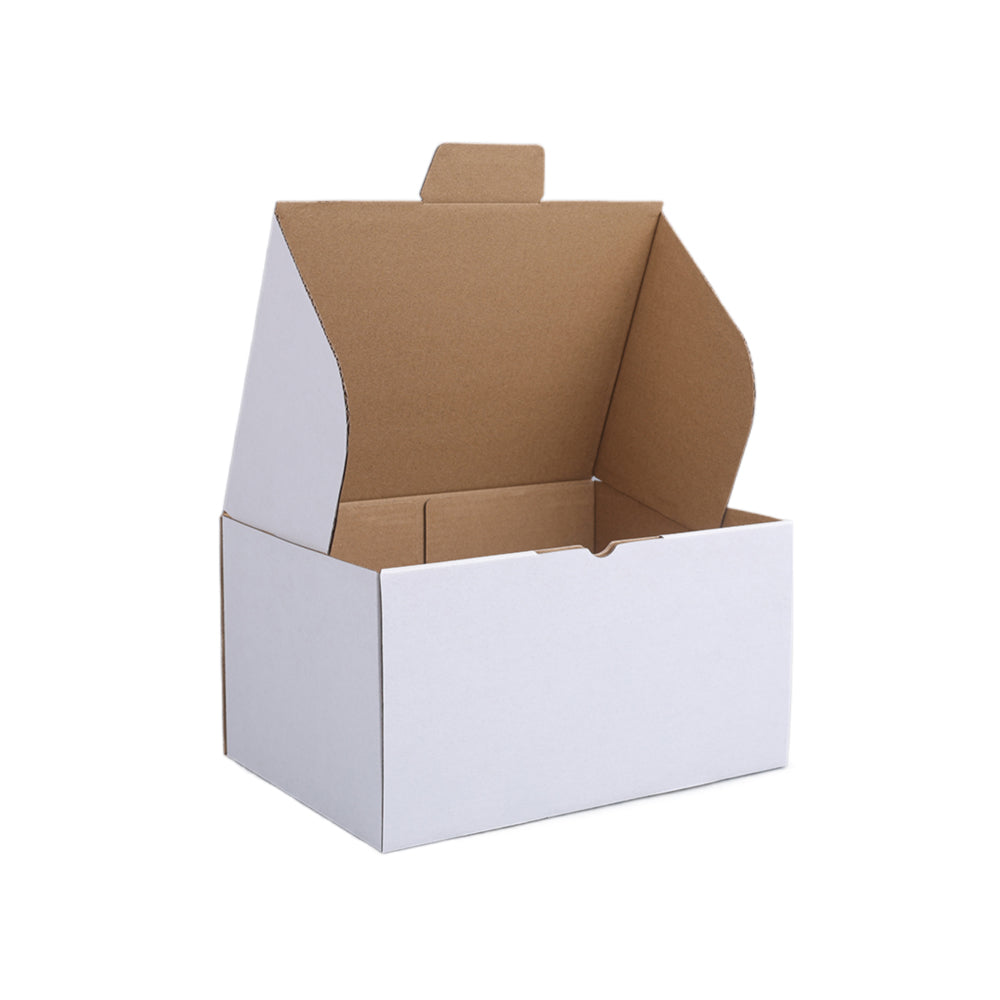 220 x 160 x 120mm A5 Die cut White Mailing Box B225