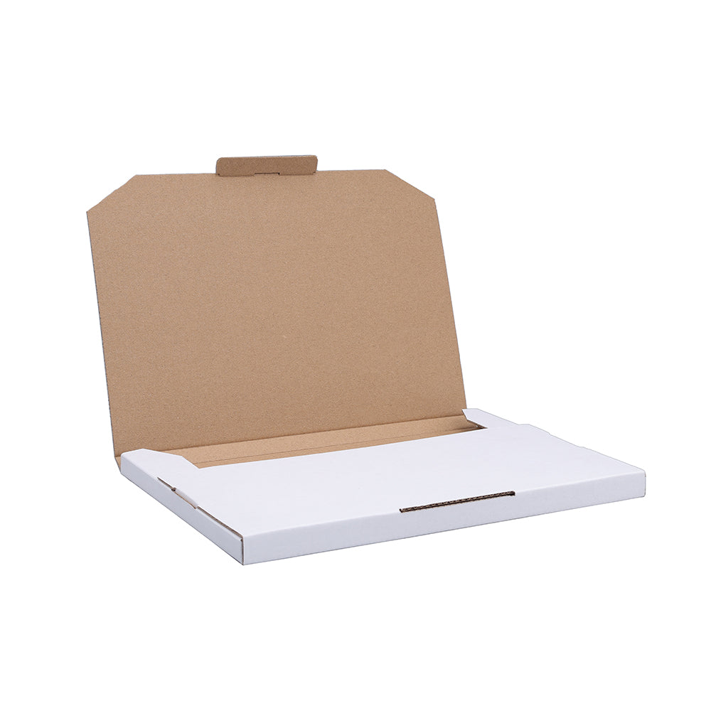 270 x 220 x 16mm Superflat White Postal Box B63