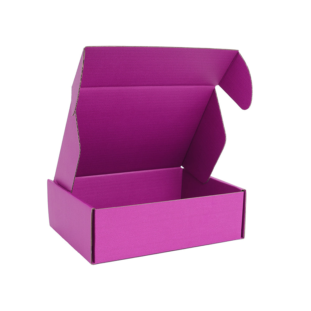 174 x 128 x 53mm Premium Tuck Full Purple Postal Box B265