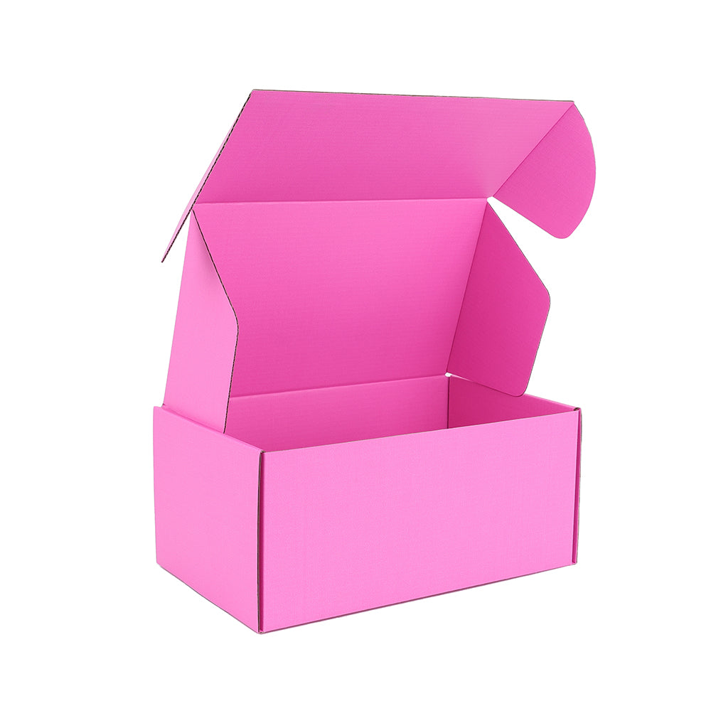 270 x 160 x 120mm Premium Tuck Full Hot Pink Mailing Box B264