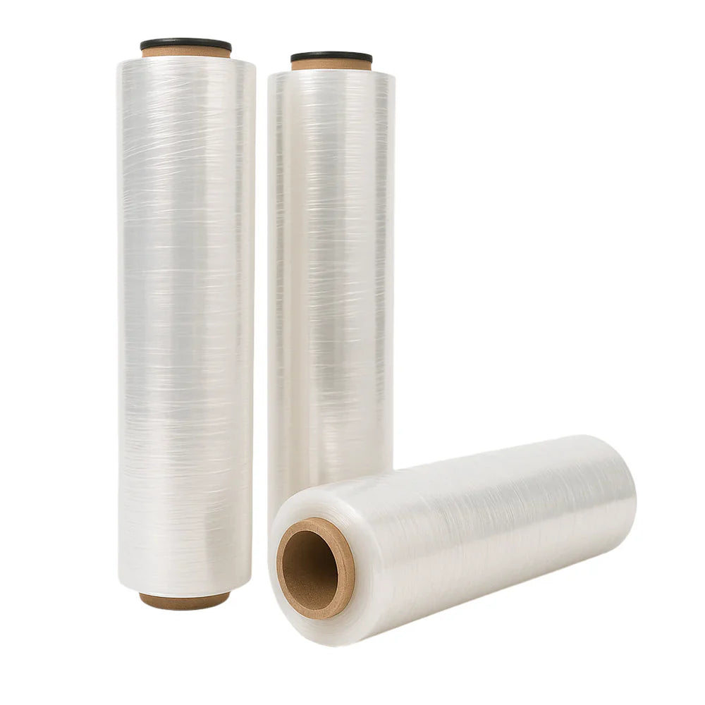 Hand Stretch Film - Clear 500mm x 385m Pallet Wrap 17U