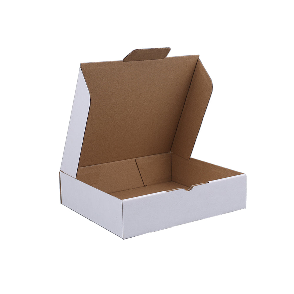200 x 180 x 50mm Die cut White Mailing Box B248
