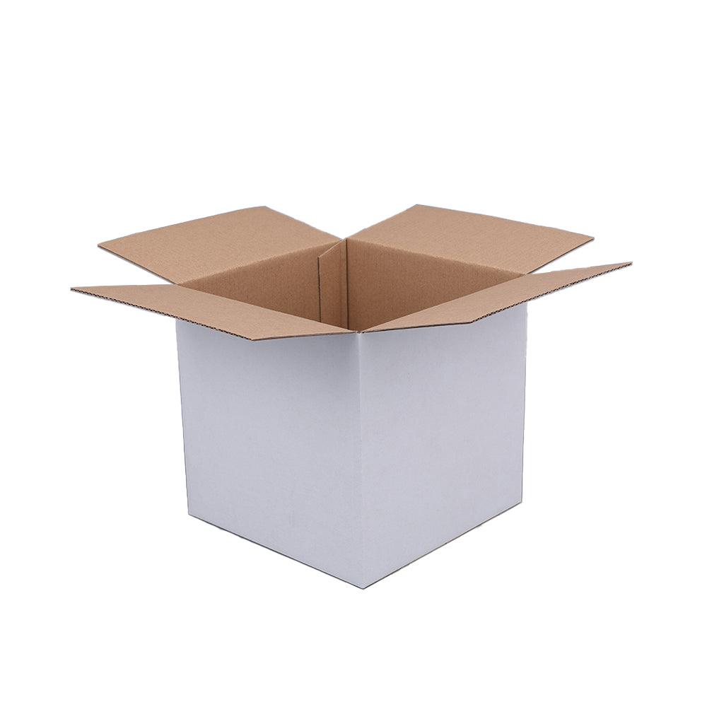 165 x 165 x 165mm Regular White Mailing Box B149