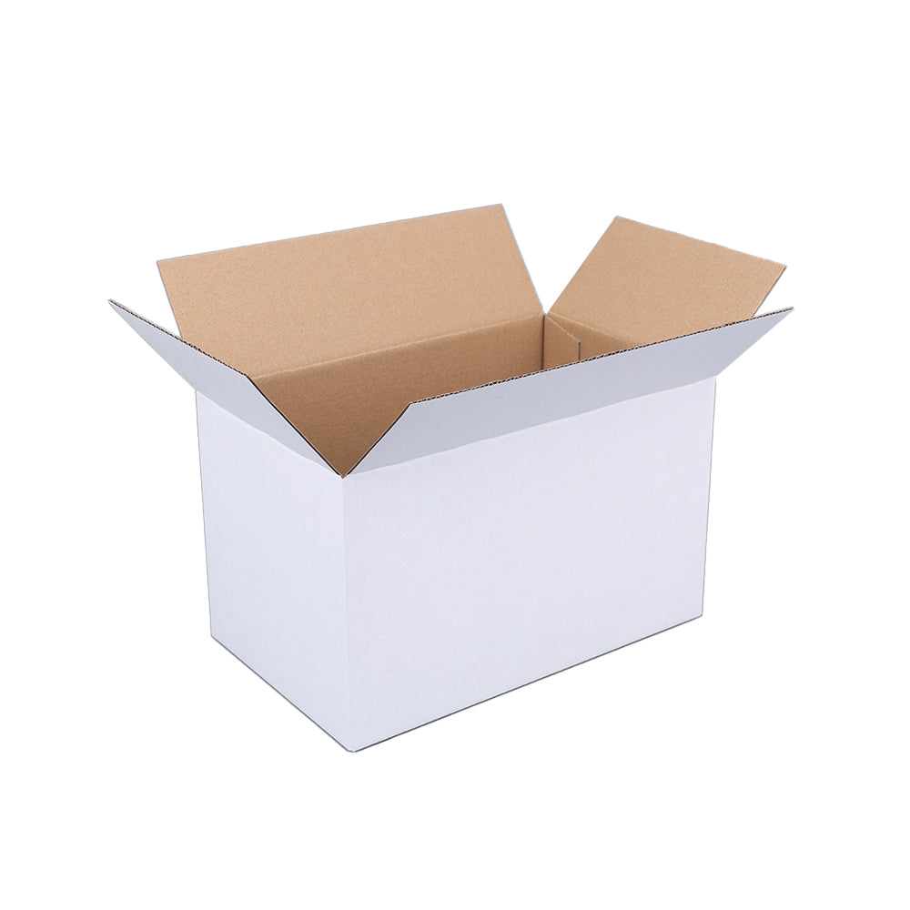 205 x 125 x 125mm Regular White Mailing Box B160