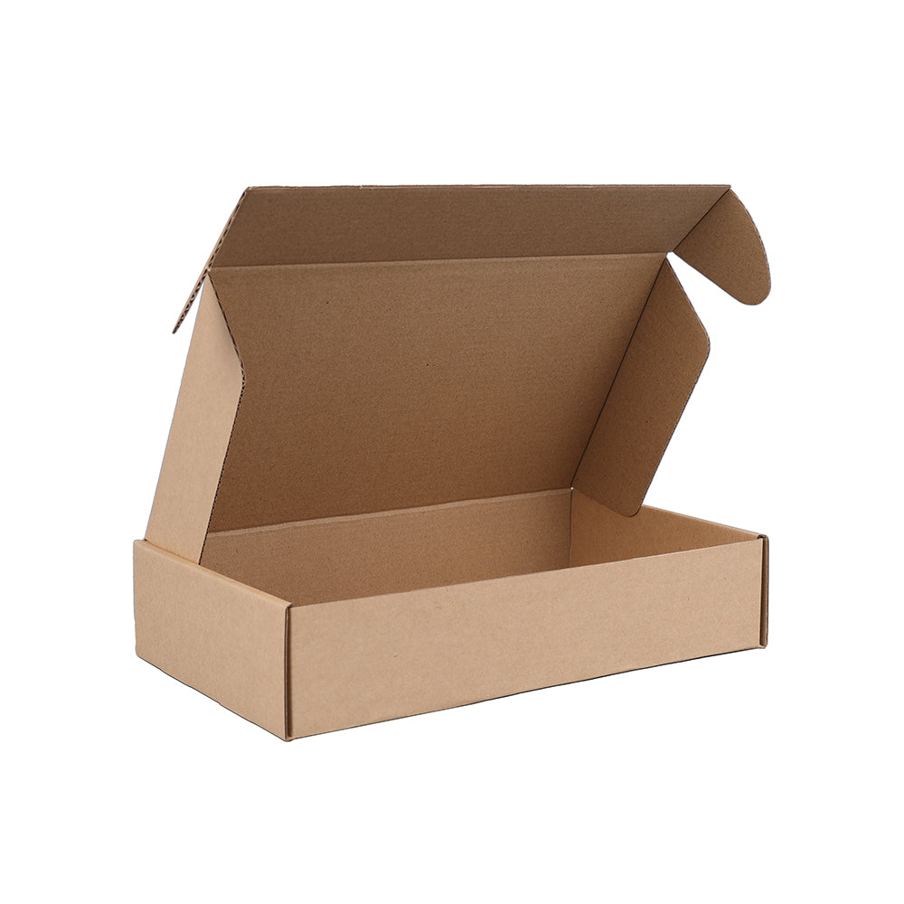250 x 150 x 52mm Tuck Front Brown Mailing Box B120