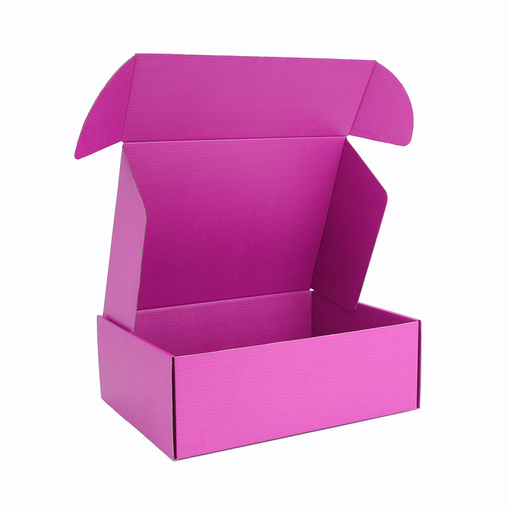 310 x 230 x 105mm A4 Tuck Full Purple Mailing Box B271