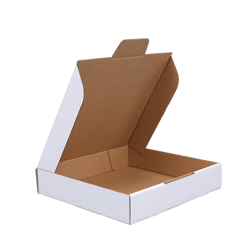 180 x 180 x 36mm Die cut White Mailing Box B131