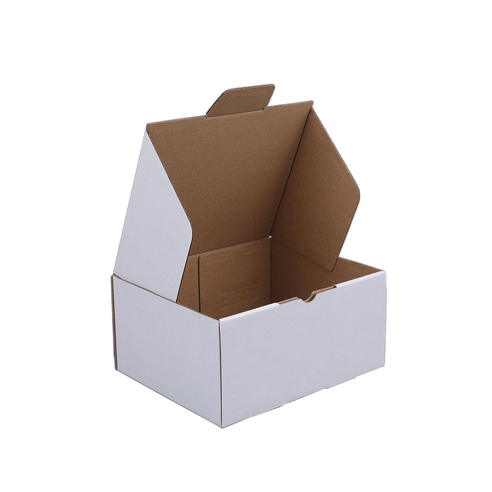 165 x 135 x 80mm Die cut White Mailing Box B218