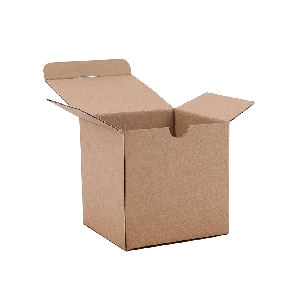 Candle Box 100 x 100 x 100mm Brown B437