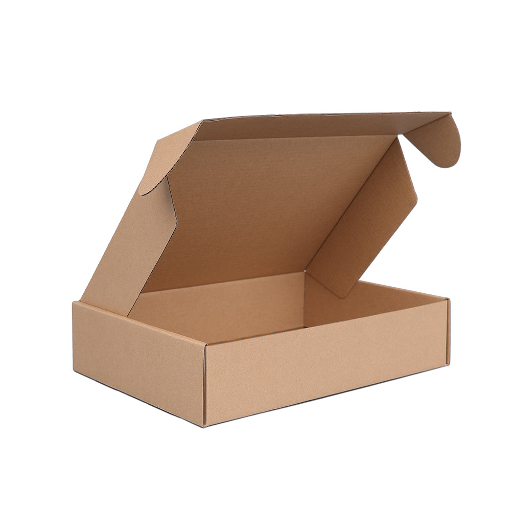 250 x 180 x 55mm Tuck Front Brown Mailing Box B123