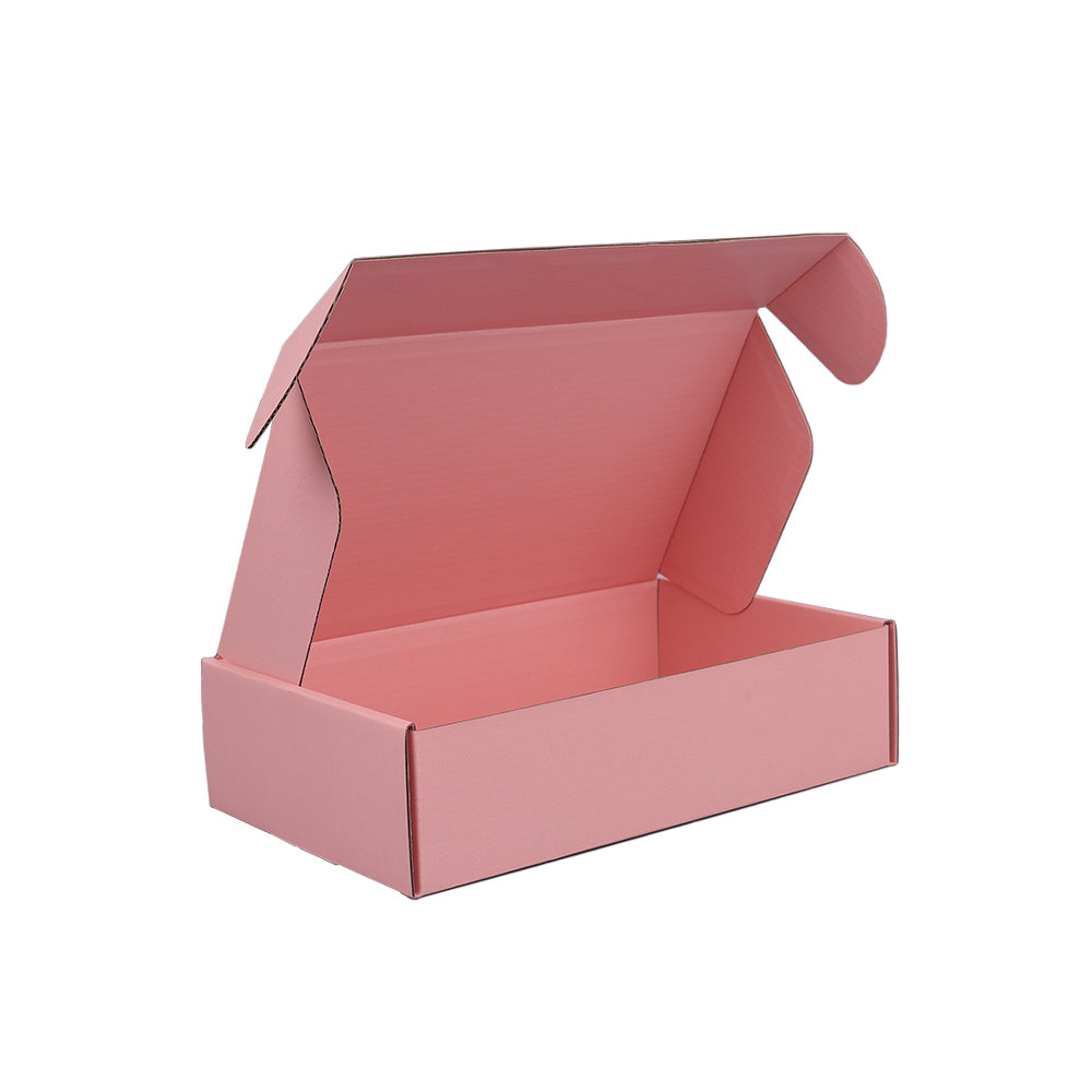 240 x 150 x 60mm Premium Tuck Full Rose Pink Mailing Box B358