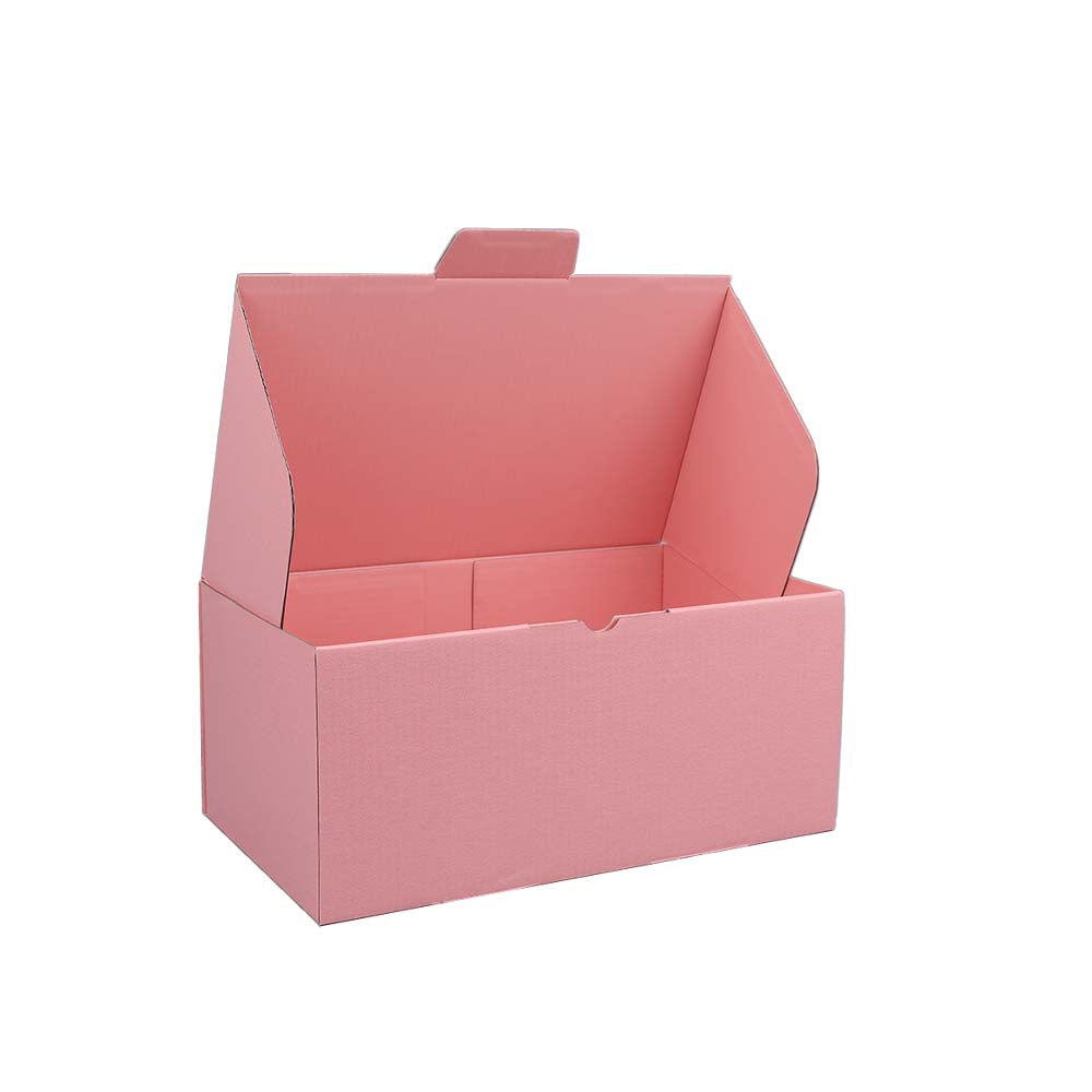 270 x 160 x 120mm Die cut Full Rose Pink Mailing Box B26