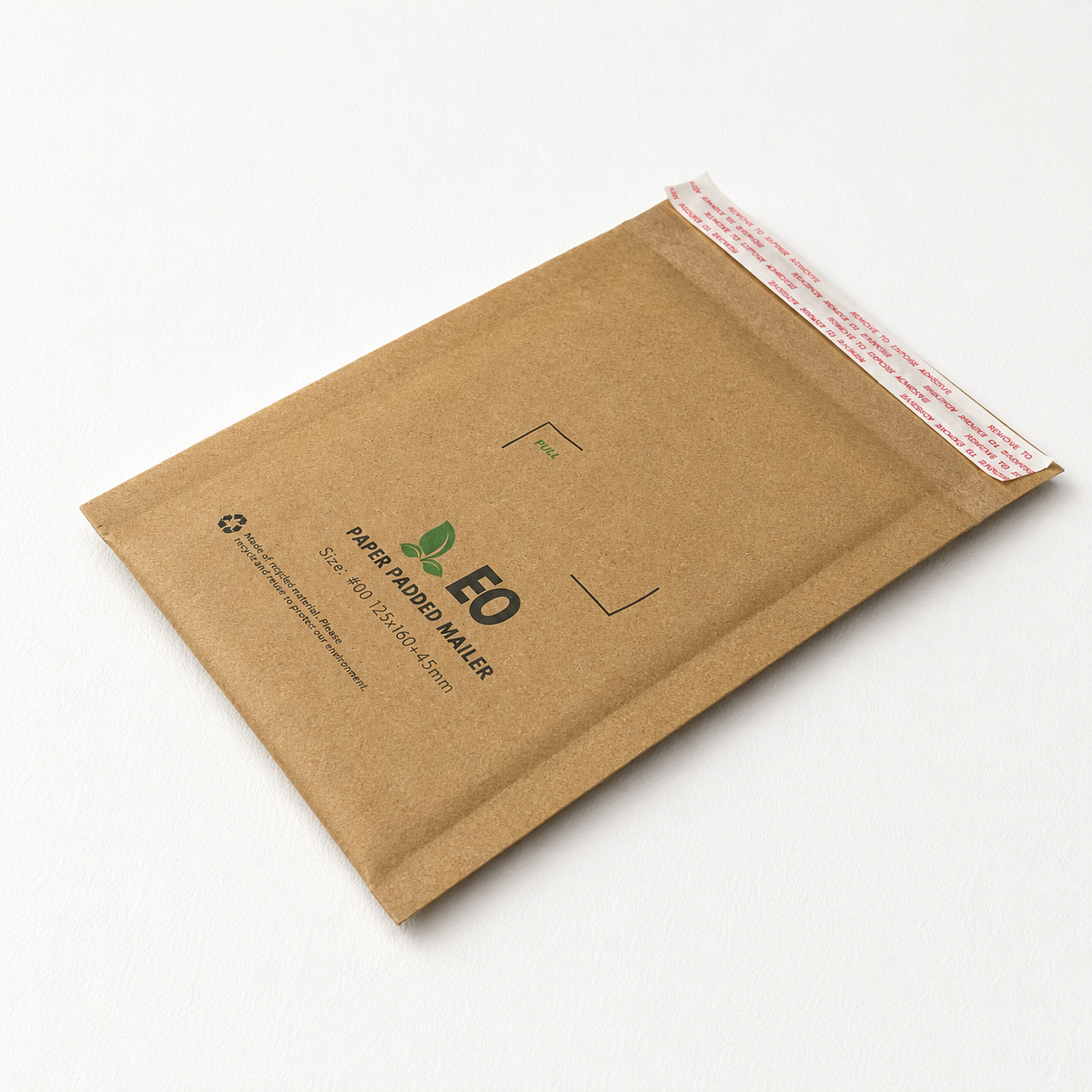 Honeycomb Compostable Paper Padded Mailer 00 E0 125 x 160mm