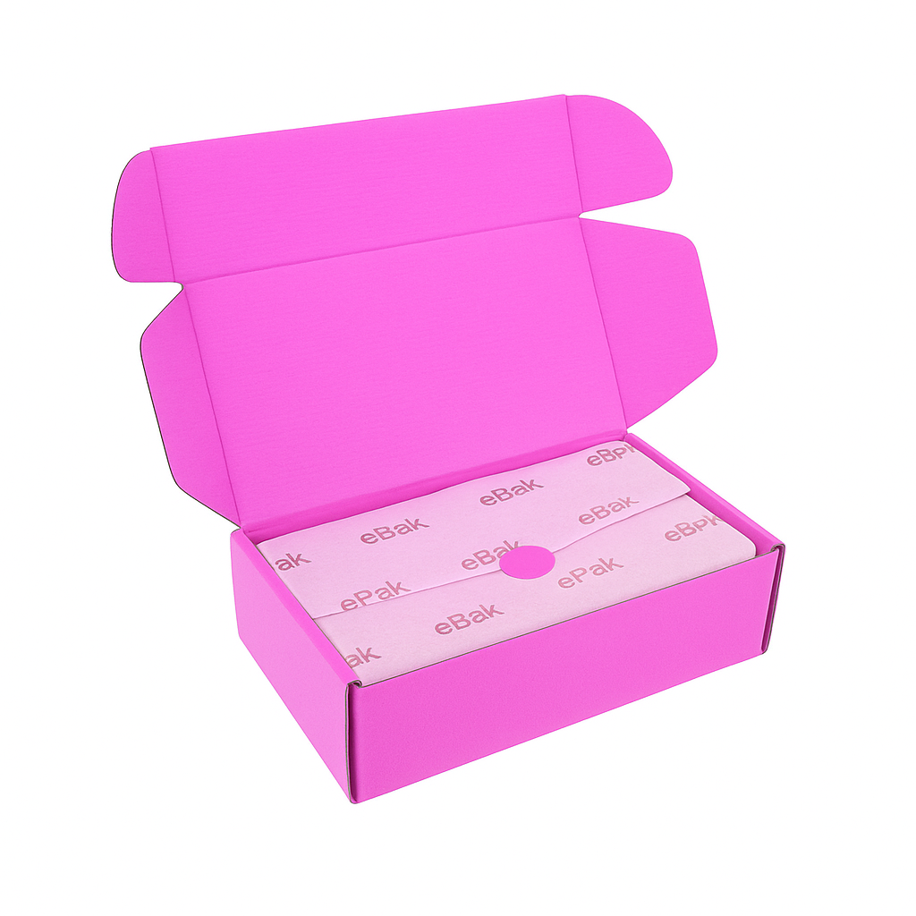 240 x 125 x 75mm Premium Tuck Full Hot Pink Mailing Box B260