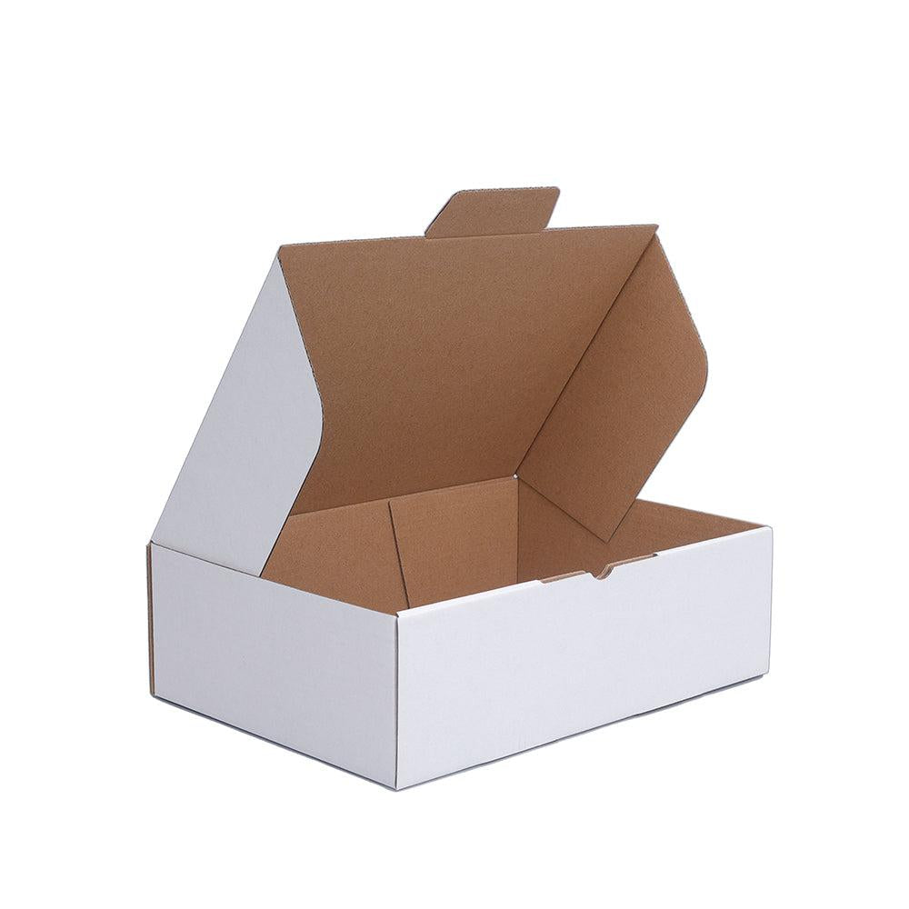 250 x 180 x 75mm Die cut White Mailing Box B5 (Cubic 1KG) - photo 3