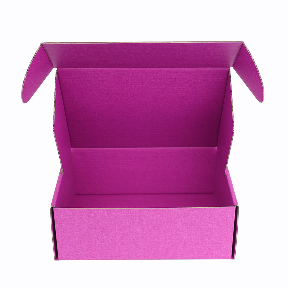 220 x 160 x 77mm A5 Premium Tuck Full Purple Postal Box B270