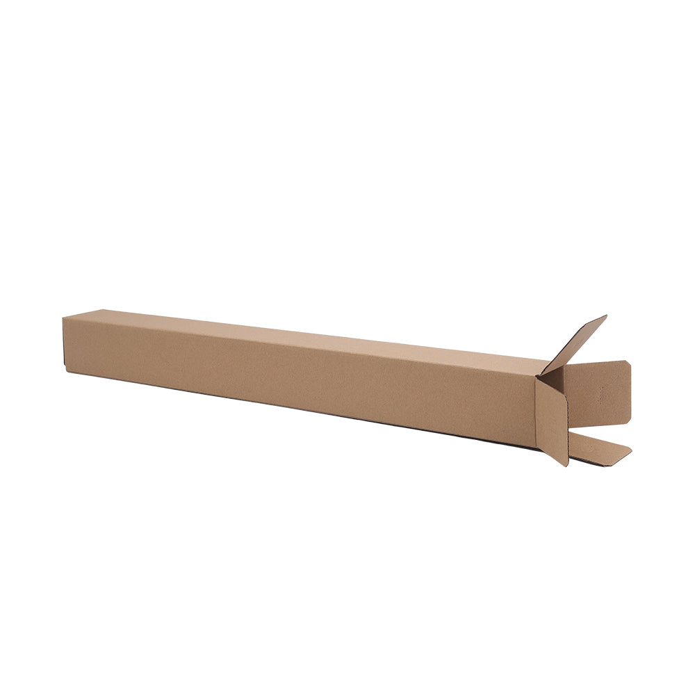 Long Brown Mailing Box 65 x 65 x 610mm Tube Replacement B88