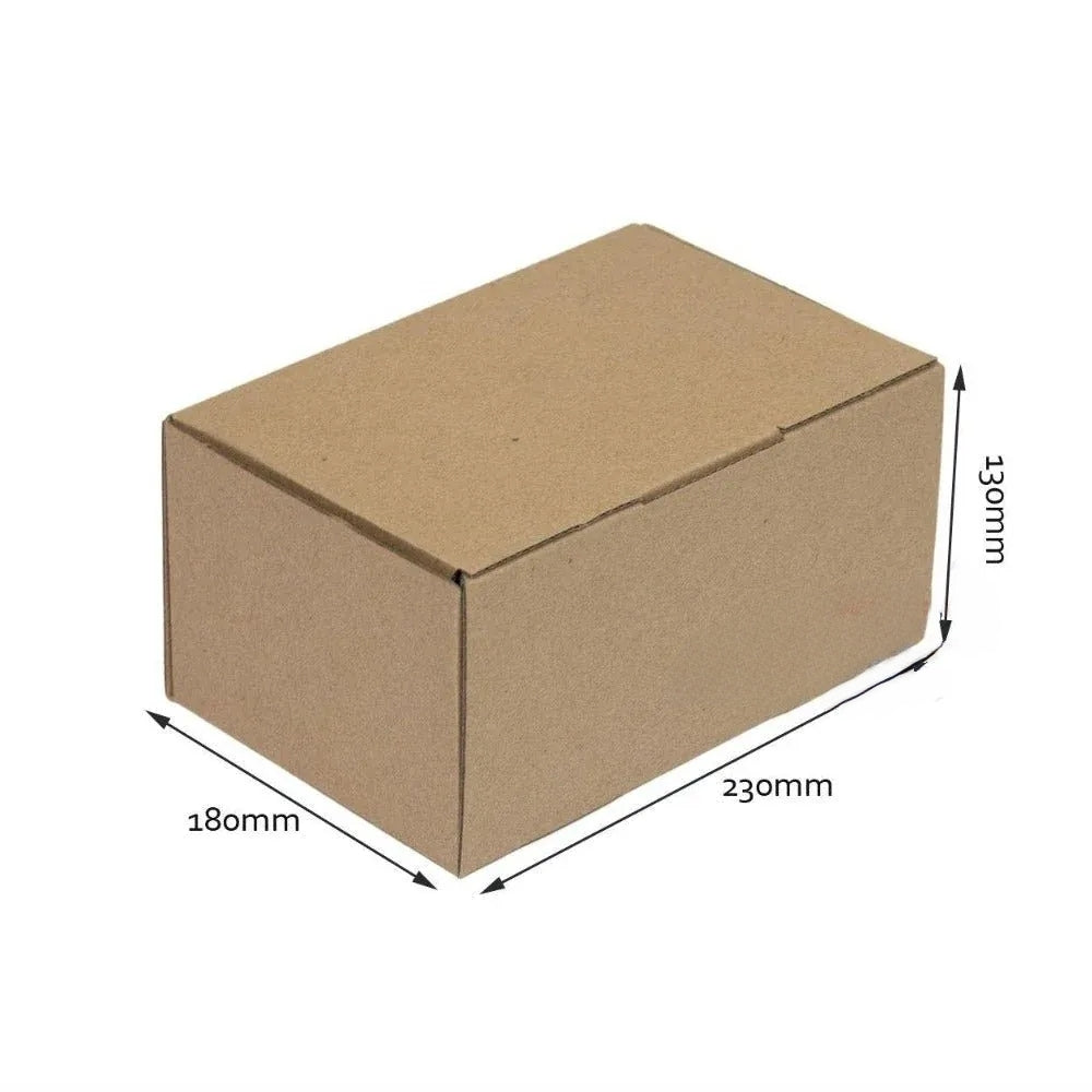 230 x 180 x 130mm Die cut Brown Mailing Box B155