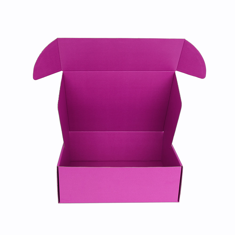310 x 230 x 105mm A4 Tuck Full Purple Mailing Box B271