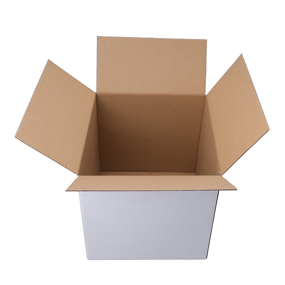 200 x 200 x 200mm Regular Slotted Mailing Box White B7