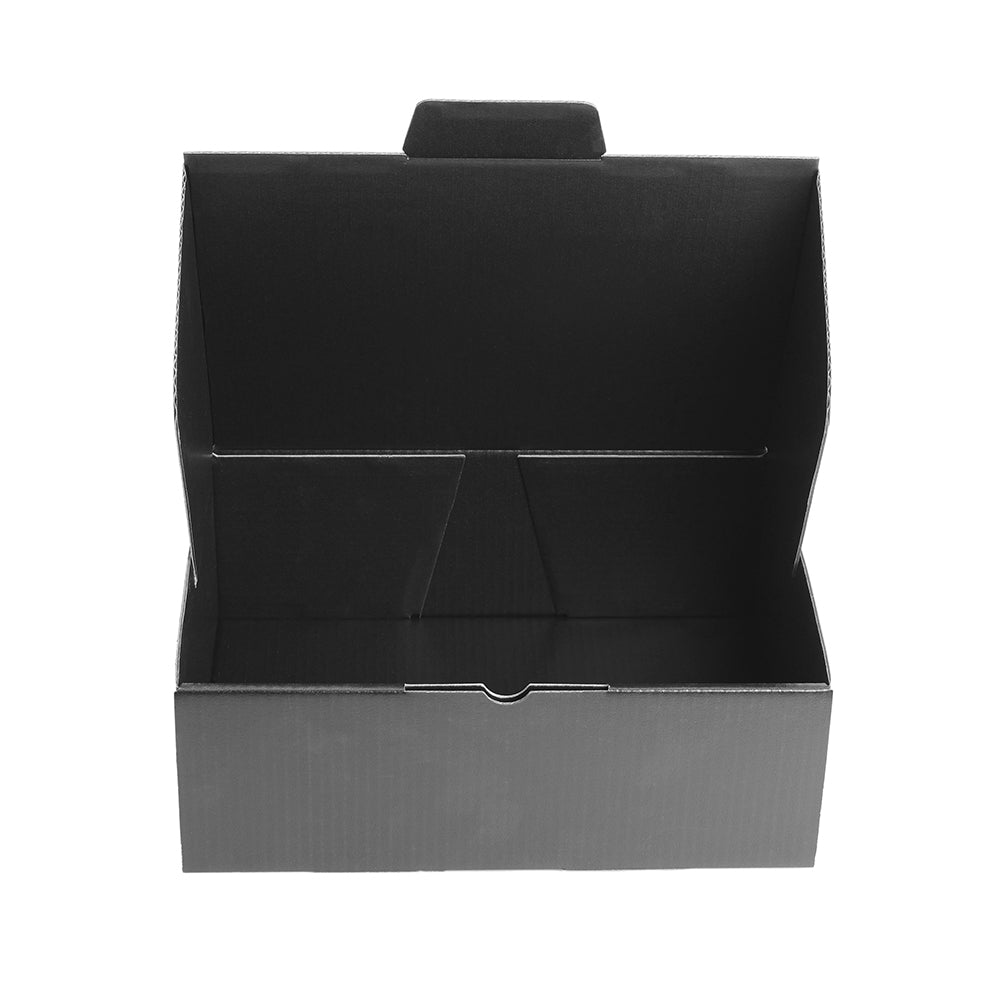 220 x 160 x 77mm A5 Diecut Full Black Mailing Box B236