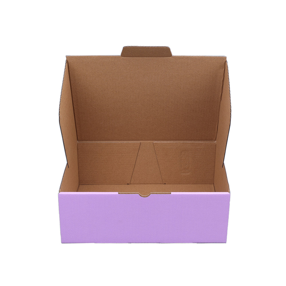 220 x 160 x 77mm A5 Die cut Lavender Mailing Box B389