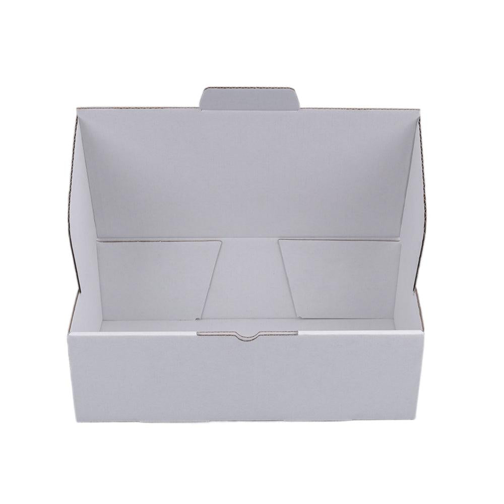240 x 125 x 75mm Die cut Full White Mailing Box B288 x100pcs