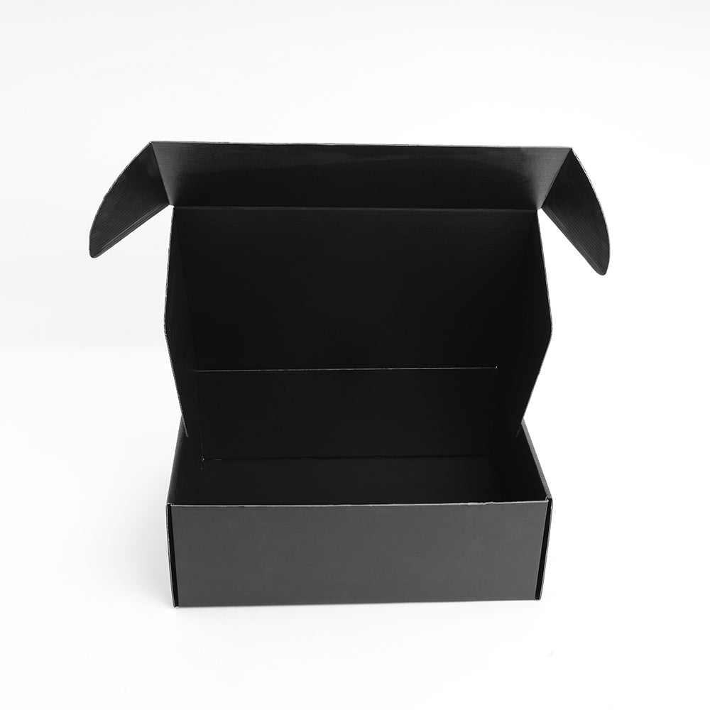 A4 Premium Tuck Full Black Mailing Box 310 x 230 x 105mm B196