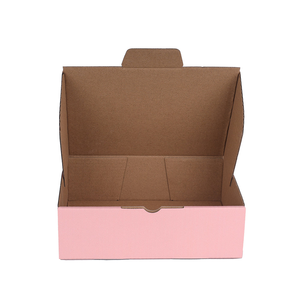174 x 128 x 53mm Die Cut Rose Pink Mailing Box B282