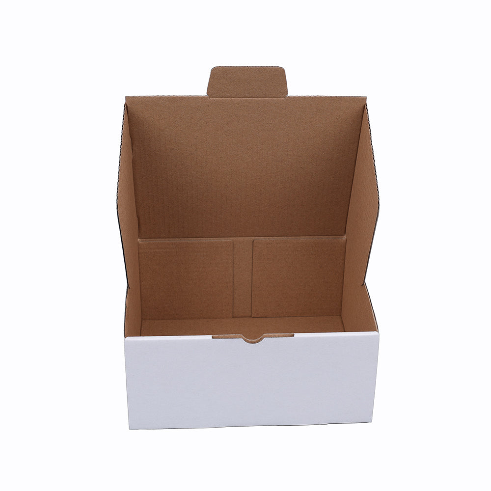 180 x 150 x 80mm Die cut White Mailing Box B247