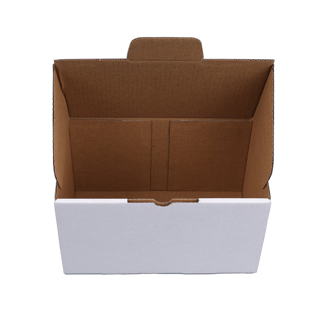 175 x 100 x 100mm Die-cut White Mailing Box B150
