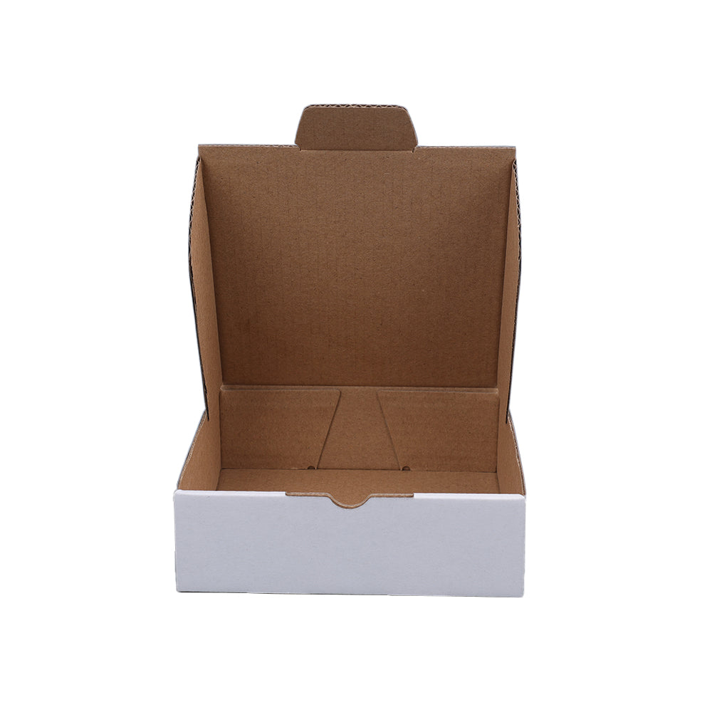 Mailing Box 130 x 130 x 40mm Die cut White B233