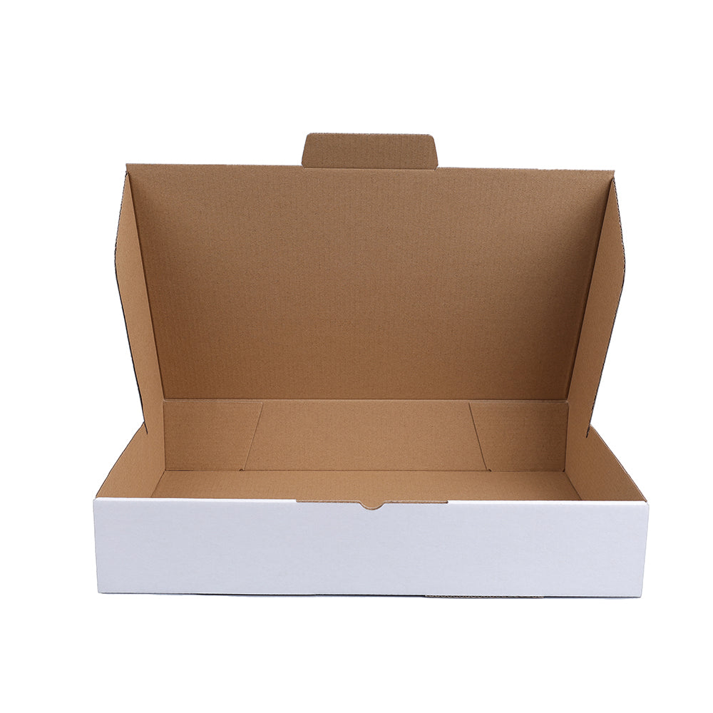 100pcs 220 x 145 x 35mm Diecut White A6 Mailing Box B2