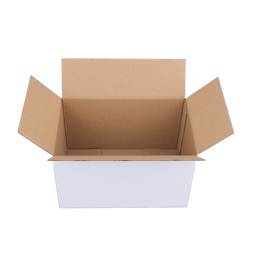 205 x 125 x 125mm Regular White Mailing Box B160