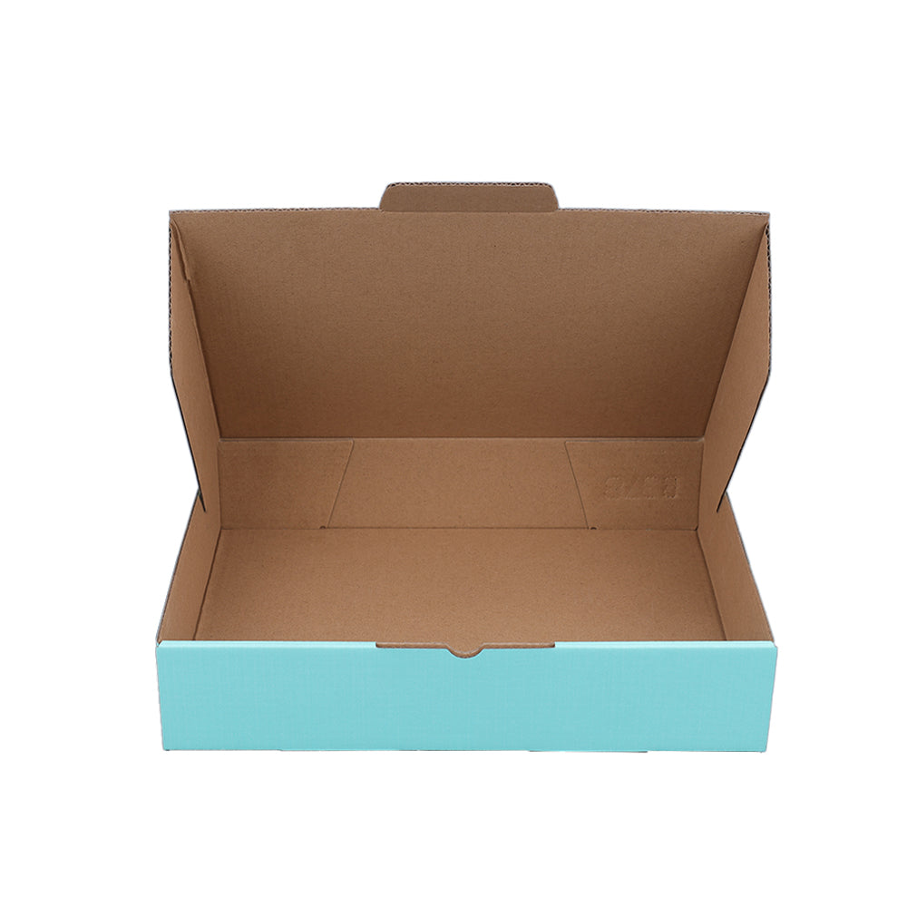 270 x 200 x 55mm Die cut Mint Blue Mailing Box B378